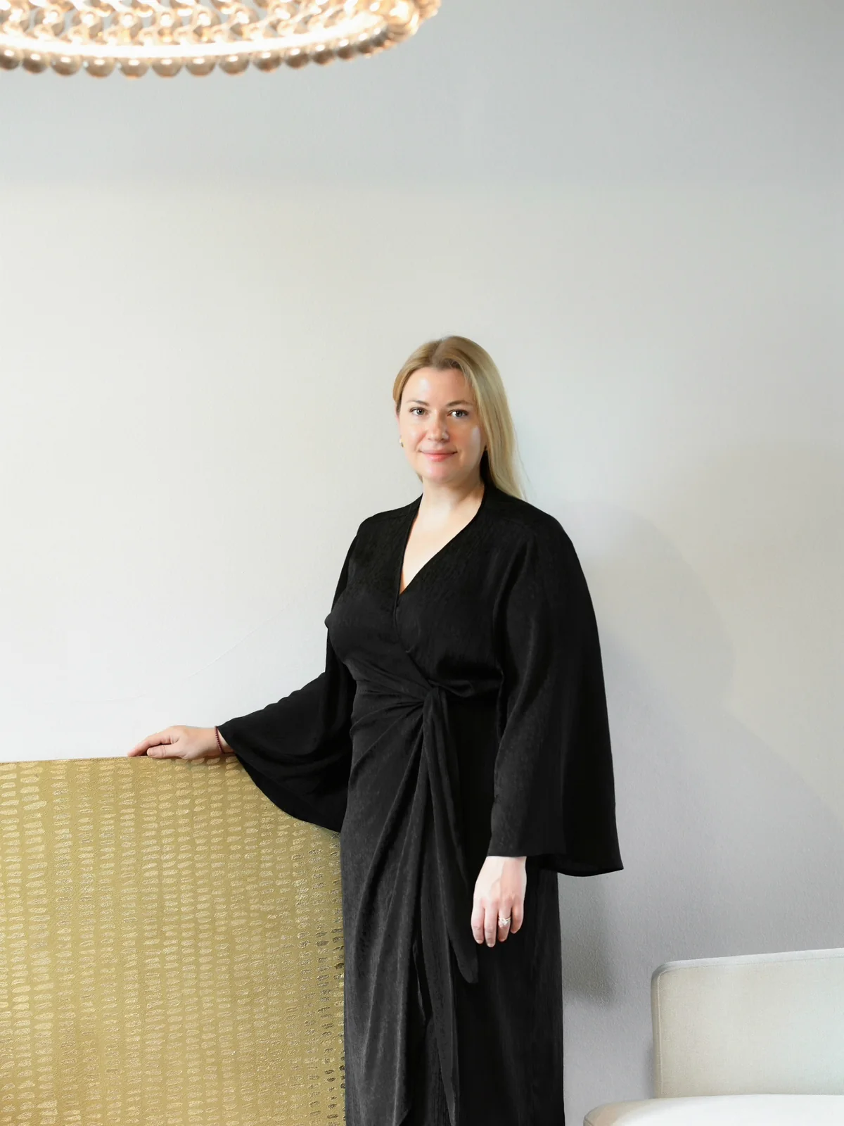 Irene Zenoni in the studio